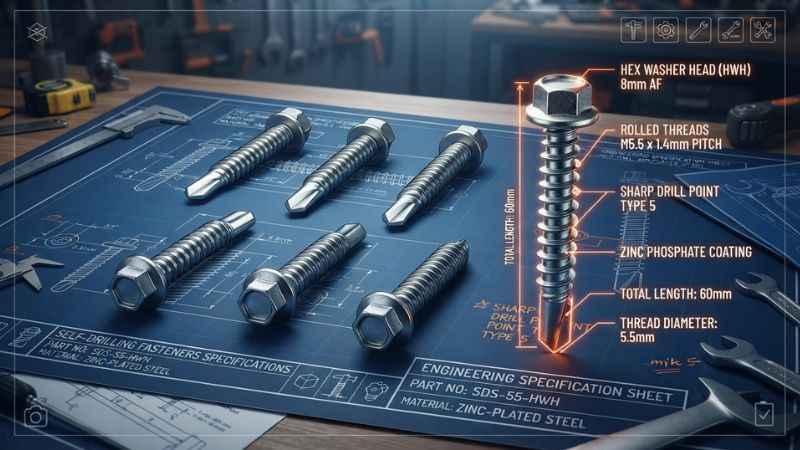 Ambifix self-drilling hardware screws listed on IndiaMART.