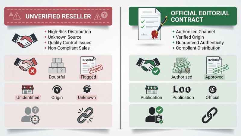 Infographic displaying a checklist to verify guest post terms on infopressbeat com.