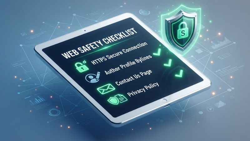 A checklist for reviewing basic website trust signals and connection security for venturesilk com.