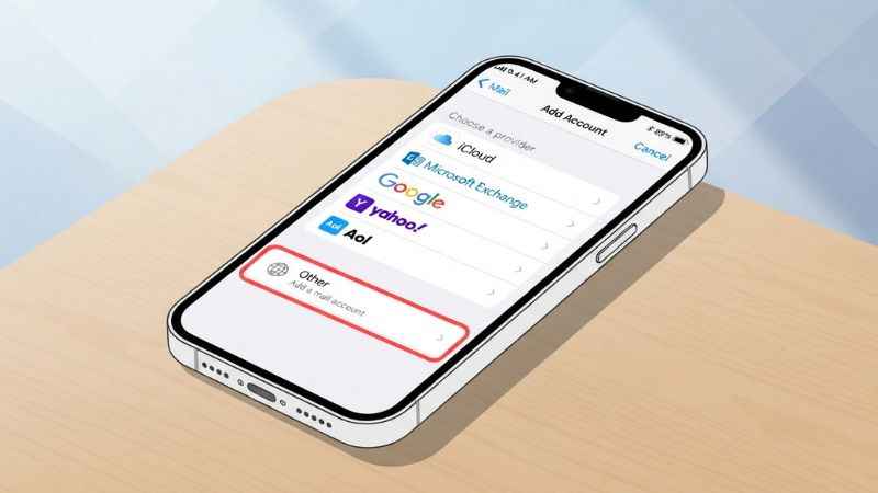 ios-mail-setup-screen-showing-other-add-mail-account-option-for-bellsouth-email